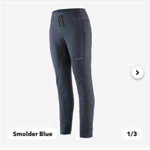 Patagonia Womens Wind Shield Pants XS Blue